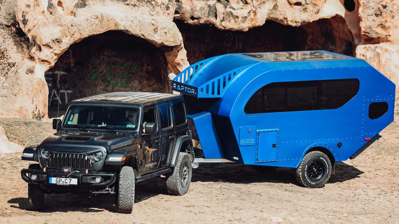 Raptor X trailer by Hunter Nature
