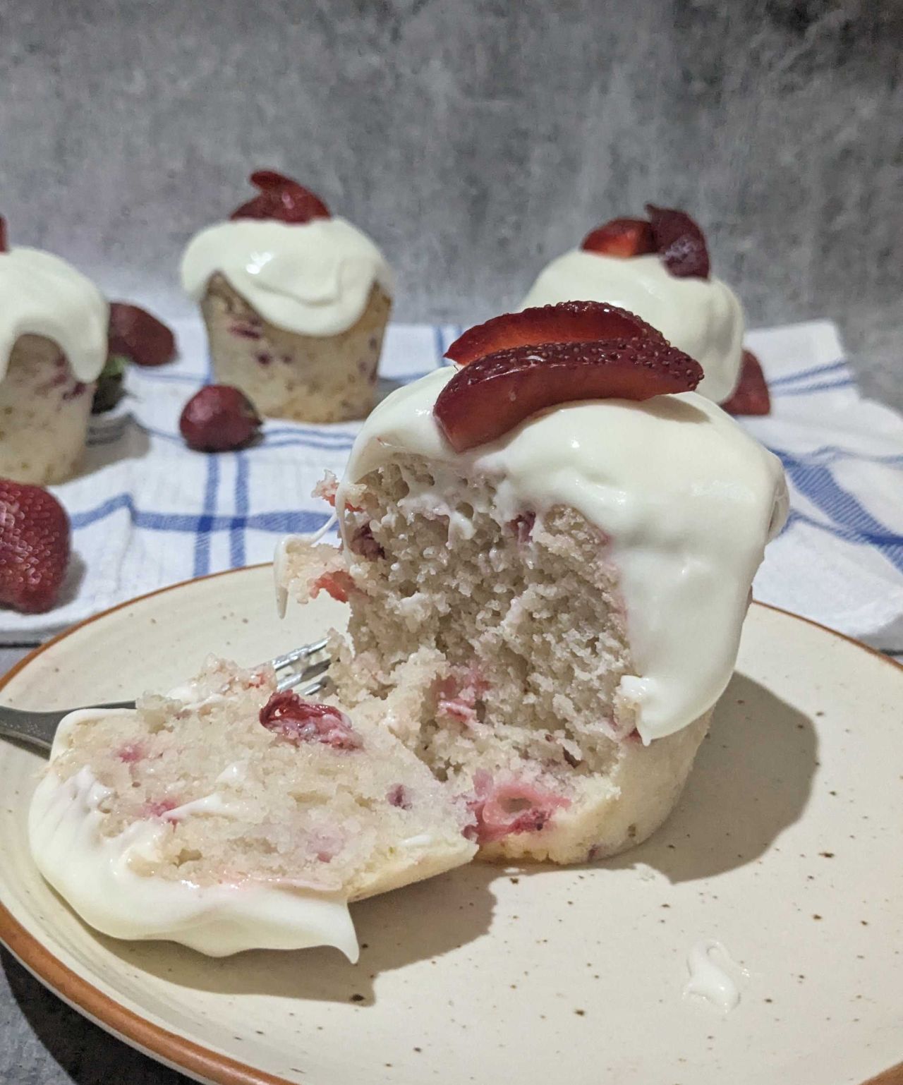Strawberry Cupcakes